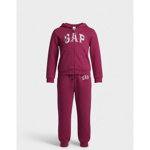 GAP Other - Baby GAP Pink Hoodie Jogger Sweatpants Set Girls 5 Years